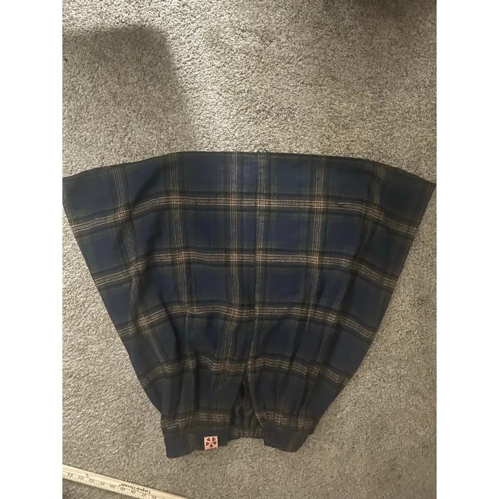 Plaid skirt one size #064